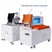 Automatic sticker machine, code scanning and sorting machine